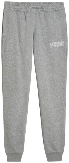 Puma miesten collegehousut Puma Sweatpant - Medium gray heather - 1