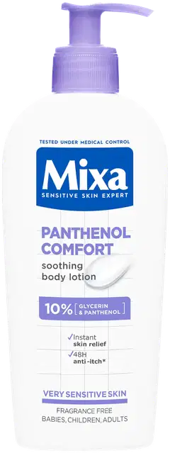 Mixa Panthenol Vartalovoide Rauhoittava vartalovoide erittäin herkälle iholle 250ml - 1