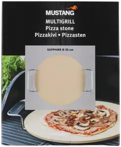 Mustang Sapphire Multigrill pizzakivi halk. 35 cm - 3