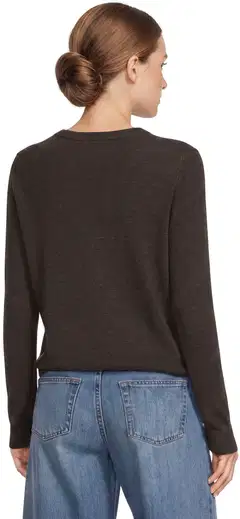 London Fog naisten merinoneuletakki 213L263604 - brown - 3