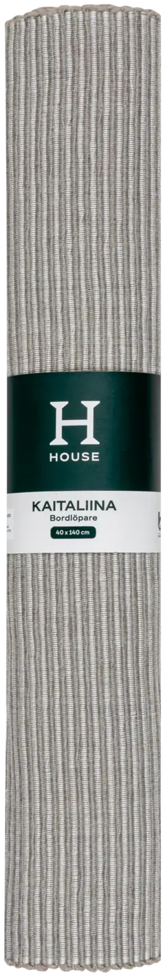 House Linnea kaitaliina 40x140 cm vaaleanharmaa - 3