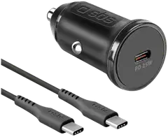 SBS autolaturi Usb-C Pd 25 W sis. Usb-C kaapelin - 1
