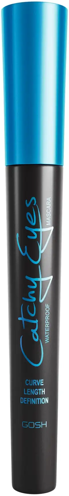 GOSH Catchy Eyes Waterproof ripsiväri 8 ml - BLACK - 1