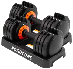 Nordcore 2x säädettävä käsipaino core, 50kg - 1
