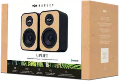 House of Marley Bluetooth hyllykaiuttimet (2kpl) Uplift, musta/puu - 5