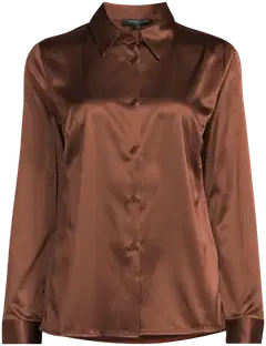 London Fog naisten kangaspusero 228L263308 - brown - 2