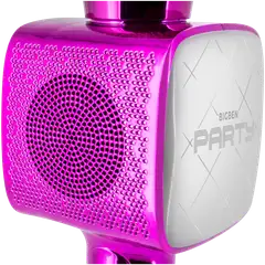 BigBen karaokemikrofoni Bluetooth yhteydellä pinkki - 8