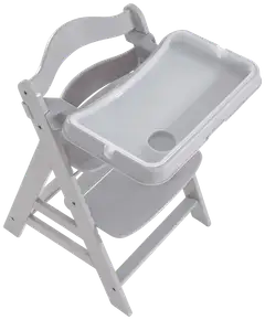 Hauck tarjotin syöttötuoliin Alpha Tray harmaa - 4