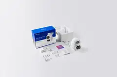 Imilab EC6 Dual 3K+3K WiFi -valvontakamera kahdella objektiivilla ulkokäyttöön CMSXJ68A - 3