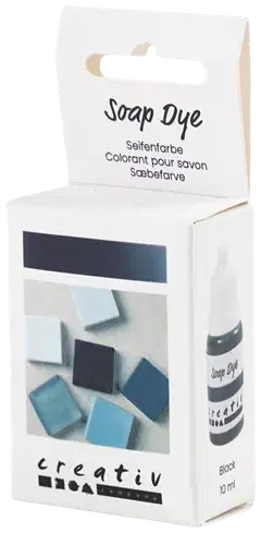 Creativ Company saippuaväri, musta, sininen, 10 ml - 4