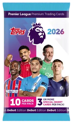 Topps Englannin Valioliiga Jalkapallokortit (10 kpl) - 2