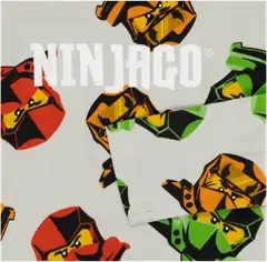 LEGO lasten pyjama Ninjago NW04 - Grey Melange AOP - 3