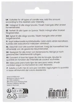 Kynttiläväri, vihreä, 5g/ 1 pkt - 2