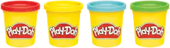 Play-Doh Muovailuvaha 4-pakkaus, erilaisia - 3