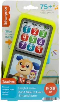 Fisher-Price Laugh & Learn 2-In-1 Slide To Learn Smartphone - 2