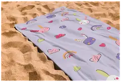 Ciraf lasten kylpypyyhe Bunny 70x140 cm liila - 4