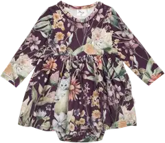 Maia family vauvojen bodymekko Kissanminttu 206371 - violetti - 1