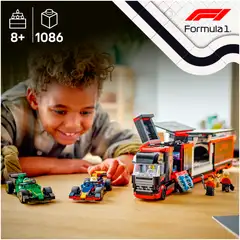 LEGO® City 60445 F1®-rekka ja F1®-autot RB20 ja AMR24, Autosetti - 5