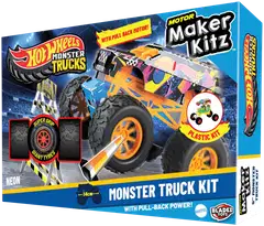 Bladez Toyz DIY lelu Hot Wheels Motor Maker Kitz 4x4 Monster Truck Kit - 3