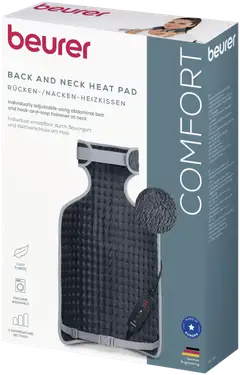 Beurer HK64 selkä-/niska-lämpötyyny, harmaa - 4