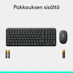 Logitech Wireless Desktop MK250 - GRAPHITE - 11