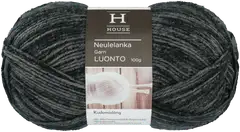 House kuviolanka Luonto 100 g Black 217/gray 13776 - 1