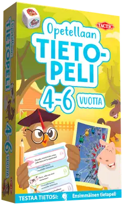 Tactic peli Opetellaan Tietopeli, erilaisia - 2