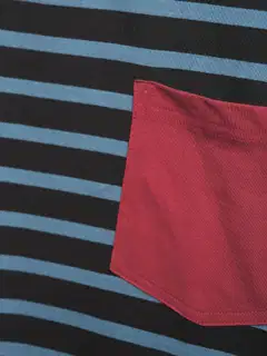 RATIA miesten shortsipyjama - musta/turkoosi - 5