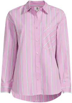 WKLY. naisten raidallinen paitapusero 228W000605 - pink stripe - 2