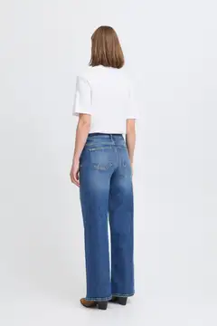 B.young naisten farkut Bykyjla - Indigo blue denim - 4