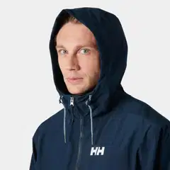 Helly Hansen miesten ulkoilutakki Sandoy Rain 54320 - Navy - 5