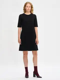 Nanso naisten mekko Opera - MUSTA - 3