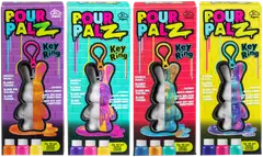 Pour Palz askartelu Bunny mini avaimenperä, erilaisia - 1