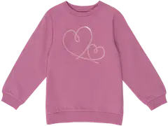 Ciraf lasten collegepusero sydän 25TC262829 - 16-2215tcx cashmere rose - 1