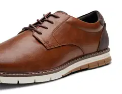 Iguassu miesten kävelykenkä Brent Lace Cognac - COGNAC - 5