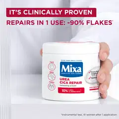 Mixa Urea Cica Repair Renewing Cream Ihoa uudistava voide kuivalle ja karhealle iholle 400ml - 2