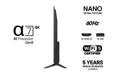 LG Smart TV 65NU80 65" Nano UHD 60Hz ja Magic Remote - 5