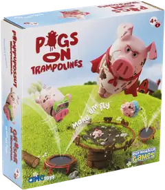 Games Pigs on Trampolines peli - 1