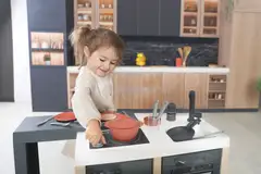 Smoby Kitchen Island, keittiösaareke kokkailuleikkeihin - 13