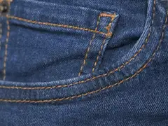 House naisten farkut Straight Flare - Mid blue - 5