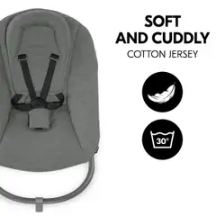Hauck sitteri Alpha Bouncer Premium tummanharmaa - 11