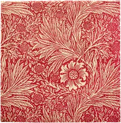 William Morris Marigold punainen lautasliina 20kpl/33cm - 1