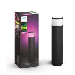 Philips Hue Calla -lisäpylväsvalaisin ulkokäyttöön 8W 2000-6500K 590LM musta - 3