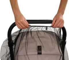 Dooky Hyönteisverkko Rattaisiin Musta - 5