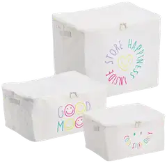 Zeller säilytyskori Good Mood vetoketjulla - 3