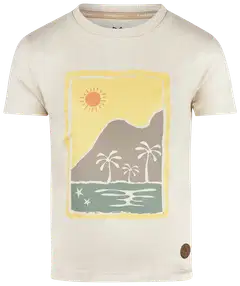 Kokonoko lasten printti t-paita N58845-37 - Off white - 1