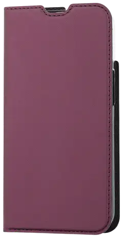 Wave Book Case, Apple iPhone 13, Smoky Sangria - 1