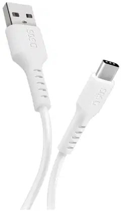 SBS latauskaapeli Usb-A To Usb-C 1 M valkoinen - 1