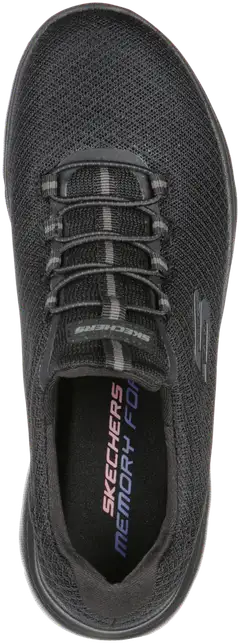 Skechers naisten vapaa-ajan jalkine Summits - BLACK - 2