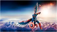 LEGO® Marvel 76296 Uusi rakennettava Captain America hahmo - 6